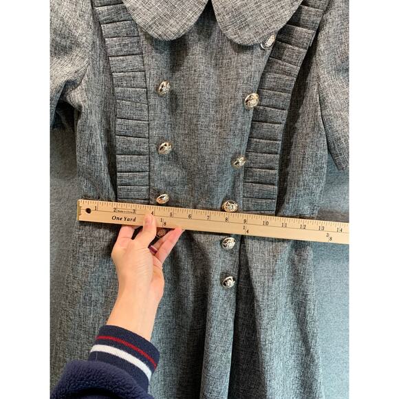 SHEIN Mini Dress Women Size XS Gray Cute Knee length Dress - Picture 4 of 8